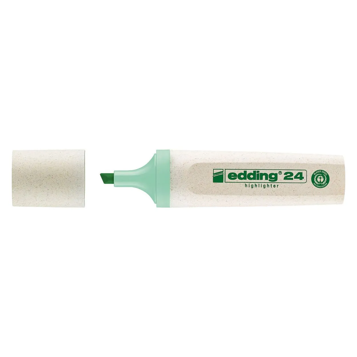 edding Highlighter 24 EcoLine pastell Textmarker grün, 1 St.