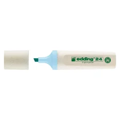 edding Highlighter 24 EcoLine pastell Textmarker blau, 1 St.