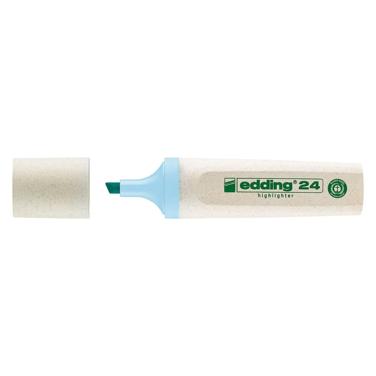 edding Highlighter 24 EcoLine pastell Textmarker blau, 1 St.