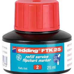 edding Nachfülltinte FTK 25 rot