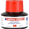 edding Nachfülltinte MTK 25 rot