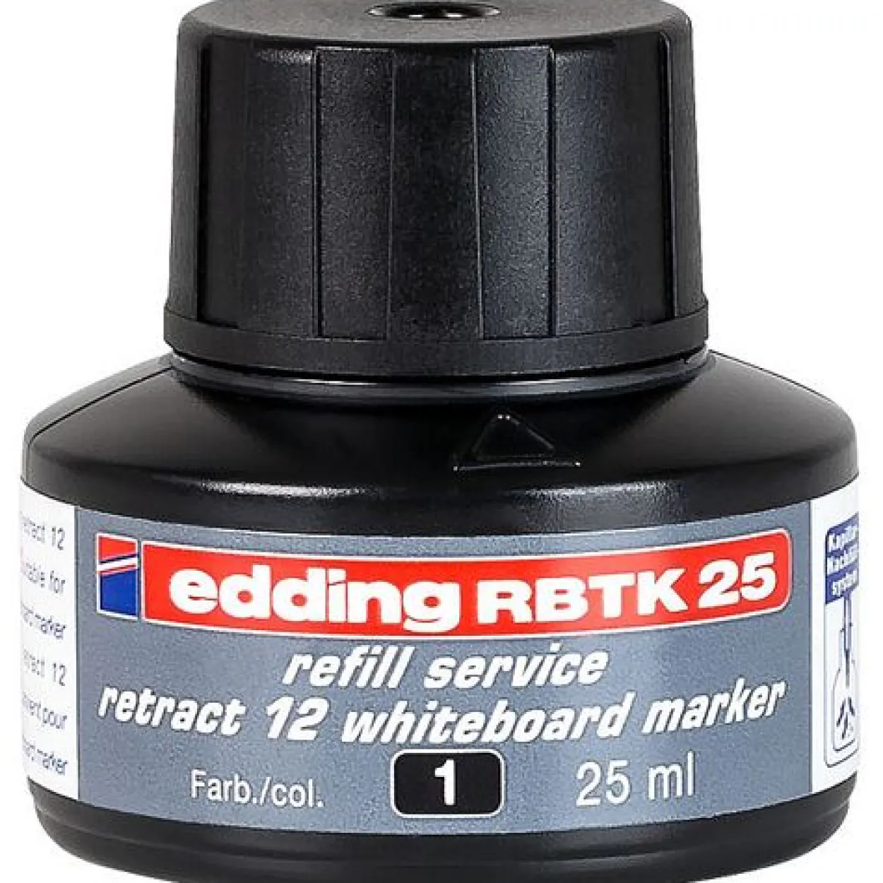 edding Nachfülltinte RBTK 25 schwarz