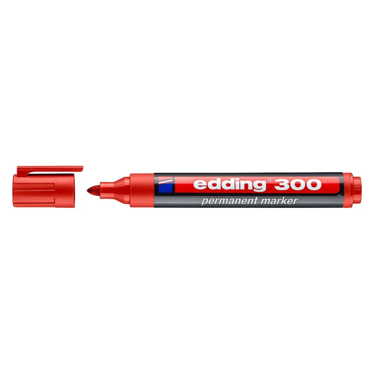 edding 300 Permanentmarker rot 1,5 - 3,0 mm, 10 St.