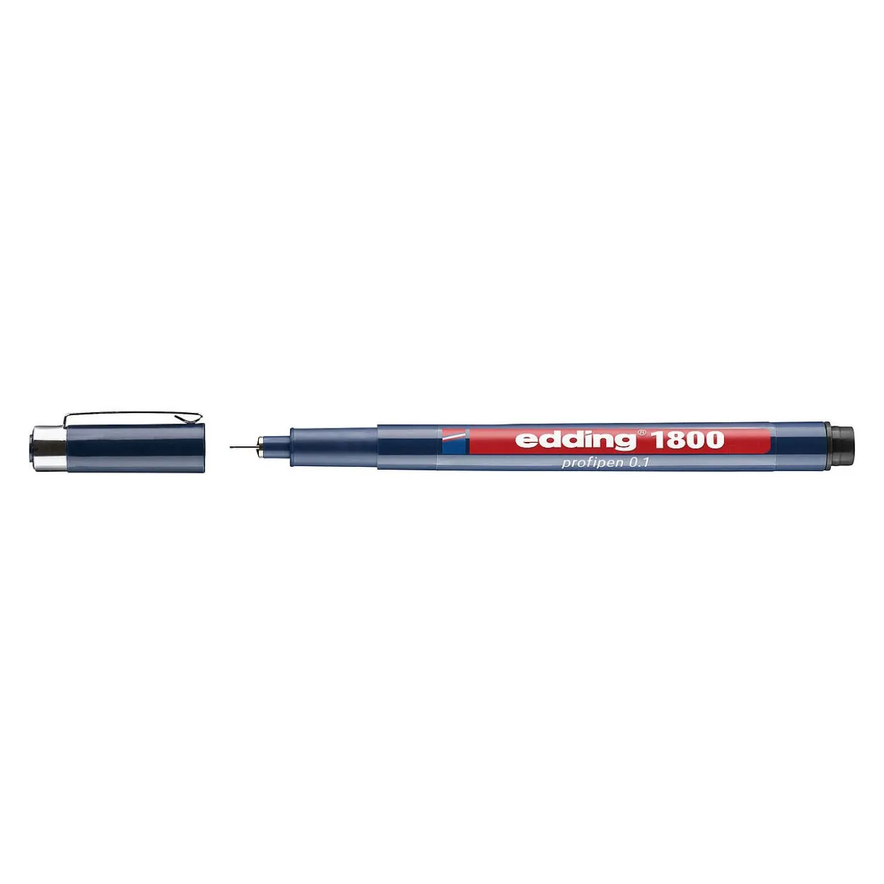 edding 1800 profipen 0.1 Fineliner schwarz 0,25 mm, 1 St.