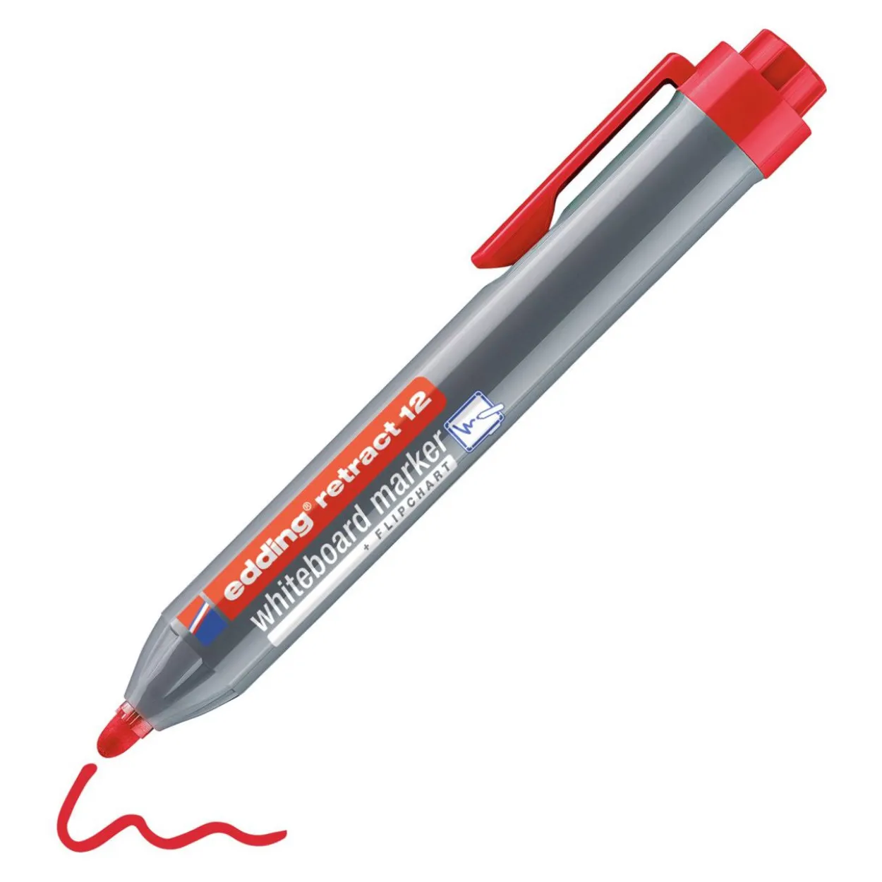 edding retract 12 Whiteboard-Marker rot 1,5 - 3,0 mm, 1 St.