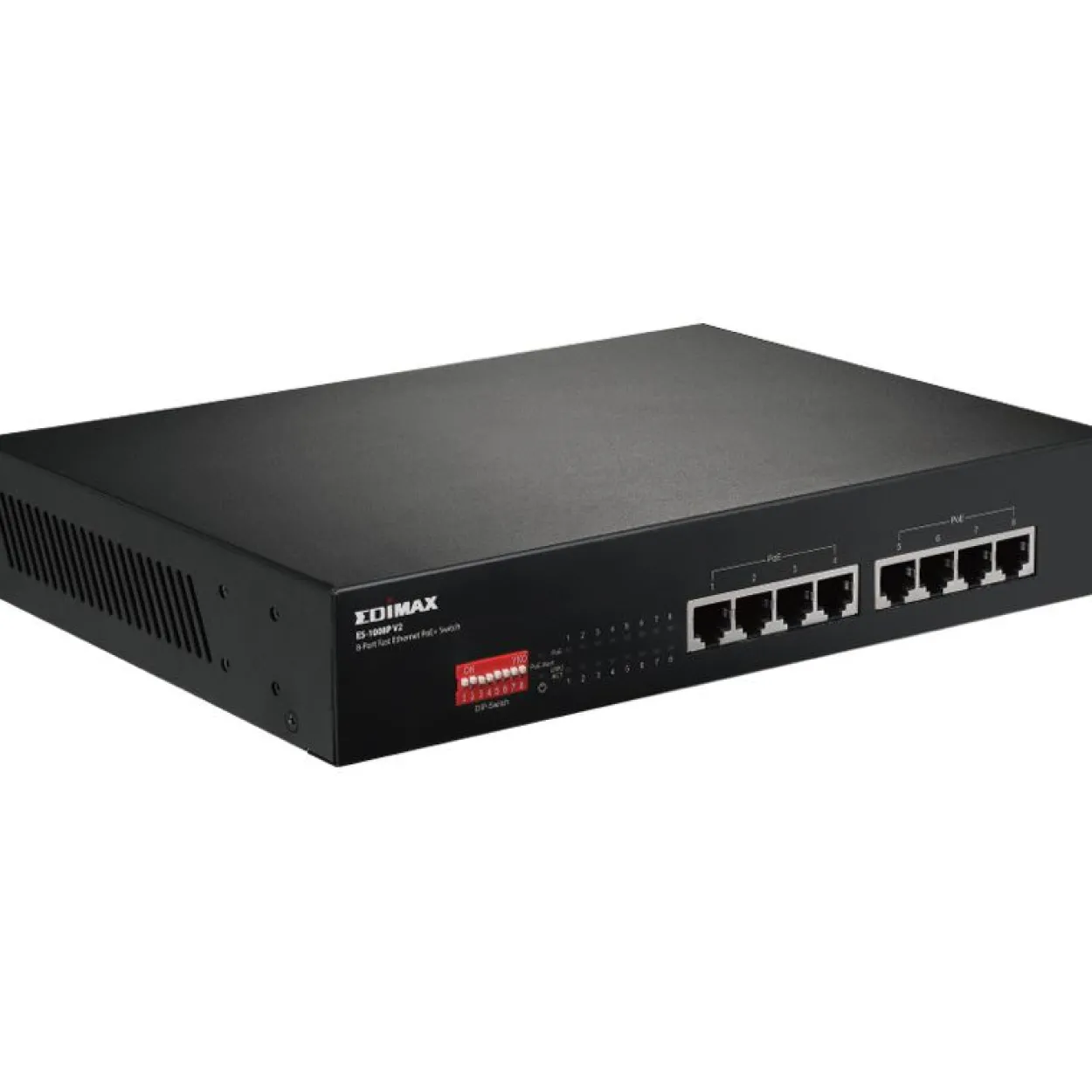 Edimax Switch 8x FE ES-1008P V2 (8xPOE)