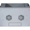 EFB Elektronik 19" / 48,26cm Wandgehäuse 15HE Tiefe 600mm 1-teilig komplett vormontiert RAL7035 Seitenwände abnehmbar abschliessbar grau