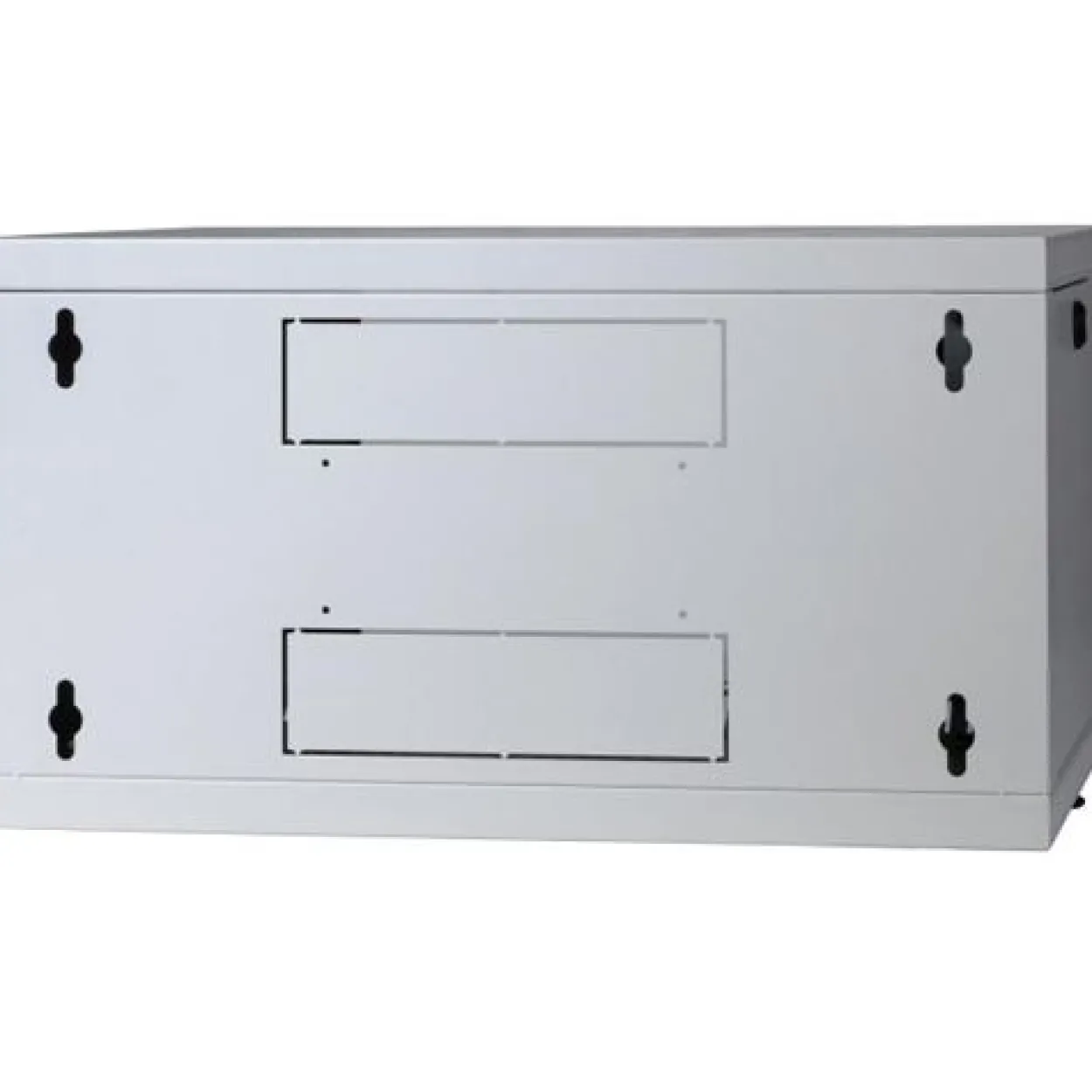 EFB Elektronik 19" / 48,26cm Wandgehäuse 15HE Tiefe 600mm 1-teilig komplett vormontiert RAL7035 Seitenwände abnehmbar abschliessbar grau