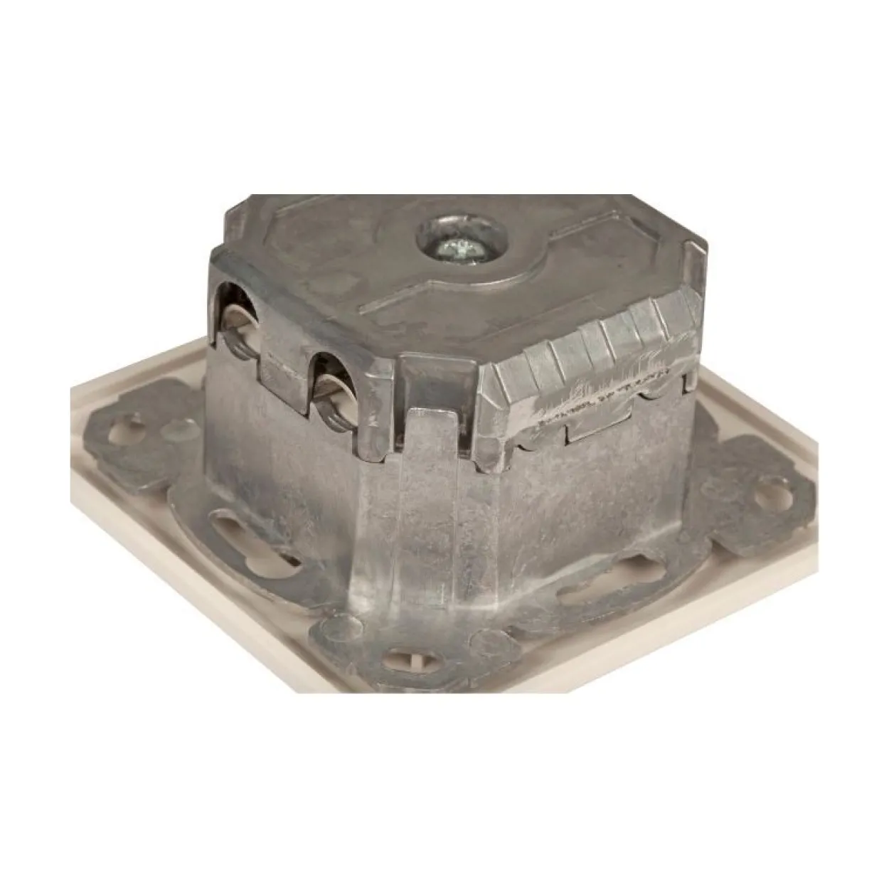 EFB Elektronik Datendose Cat.6A 500MHz oben/unten,Unterputz,2xRJ45, weiß