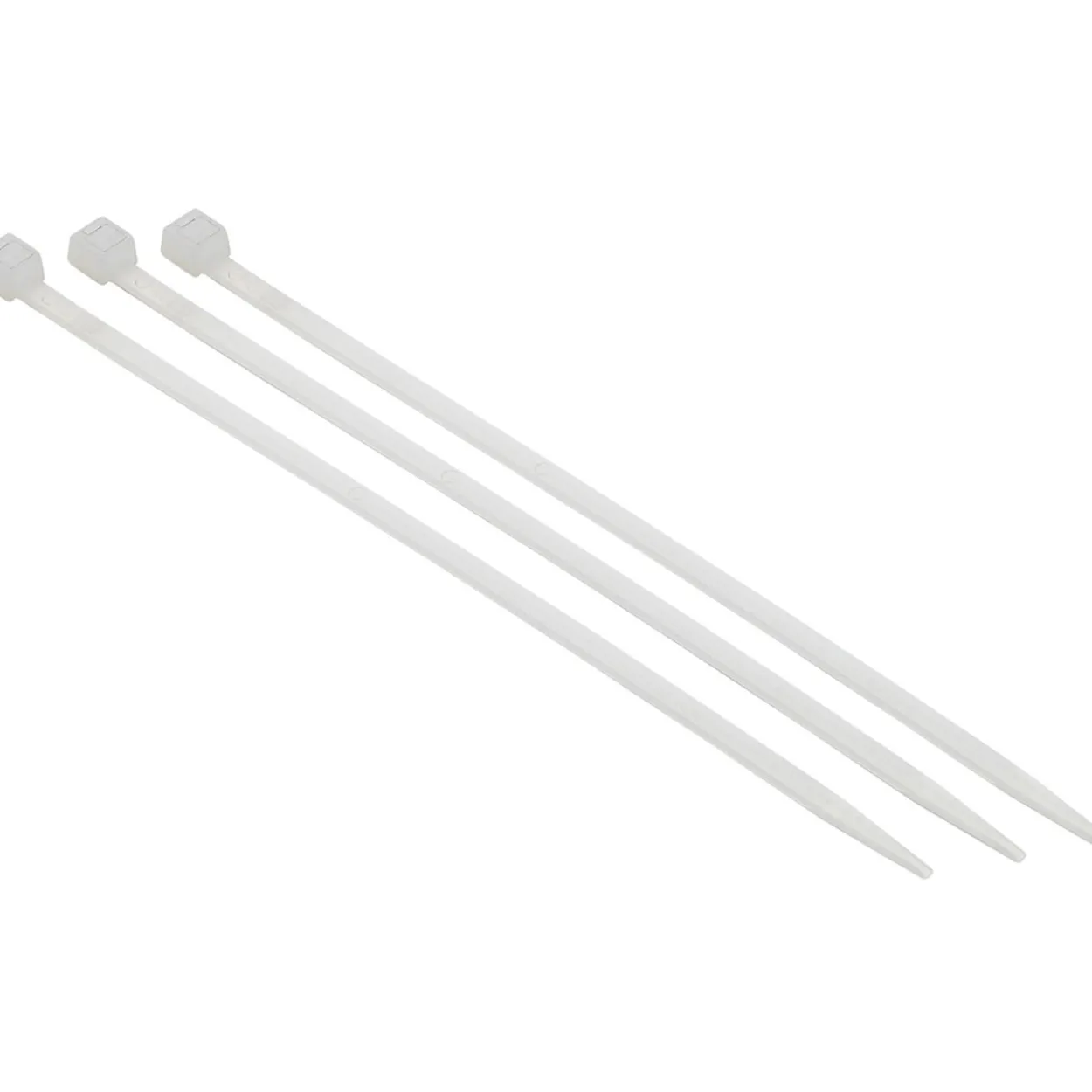 EFB Elektronik Kabelbinder 150mm,100er-Beutel, transparent,Breite 3,6mm