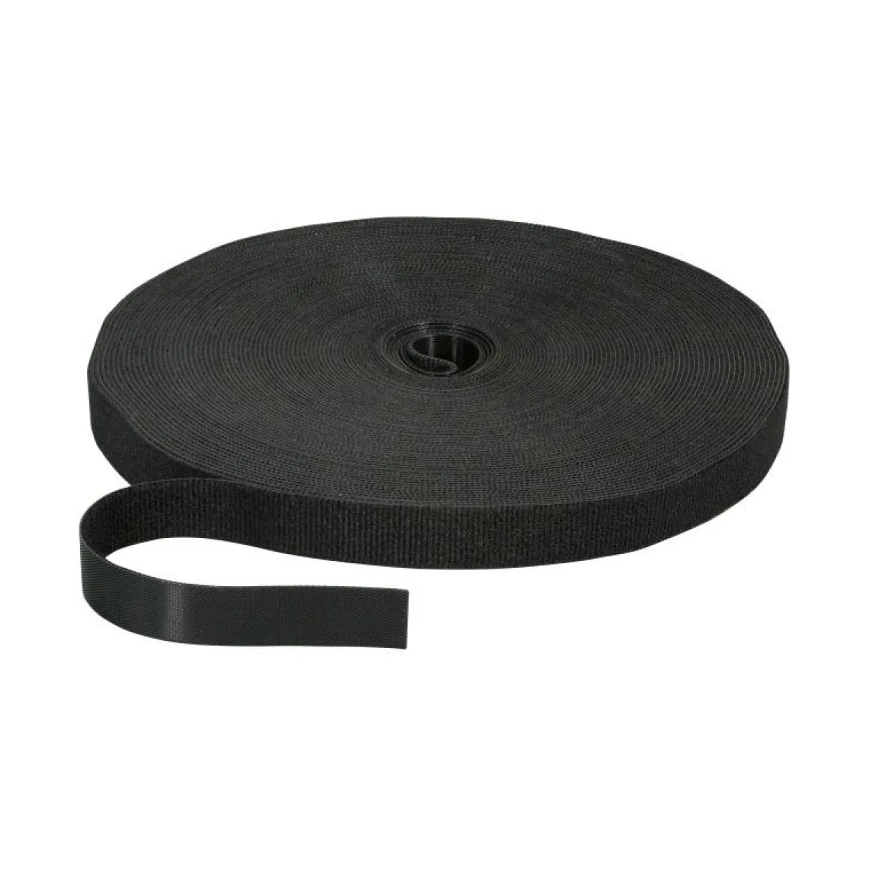 EFB Klettband 20mm schwarz, 25m Rolle