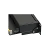 EFB Mini-Patchpanel STP 8xRJ45 Cat.6, 10" 1HE, RAL9005 schwarz