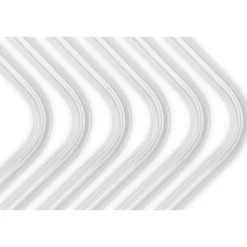 EK Water Blocks EK-Loop Hard Tube 16/12mm Acryl, gebogen 90 Grad - 80cm, 6 Stück