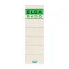 ELBA 10 Ordneretiketten beige für 8,0 cm Rückenbreite