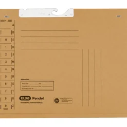 ELBA Pendelhefter Karton naturbraun 1 x Amtsheftung