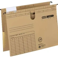 ELBA 25 Taschenhefter vertic ULTIMATE Karton naturbraun 1 x kaufmännische Heftung