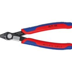 Elektronikseitenschneider Super Knips DIN ISO9654 L125mm spitz m.Klemme Knipex