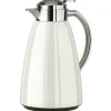 Emsa Campo Isolierkanne, 1 Liter (weiß/edelstahl, QUICK TIP Verschluss)