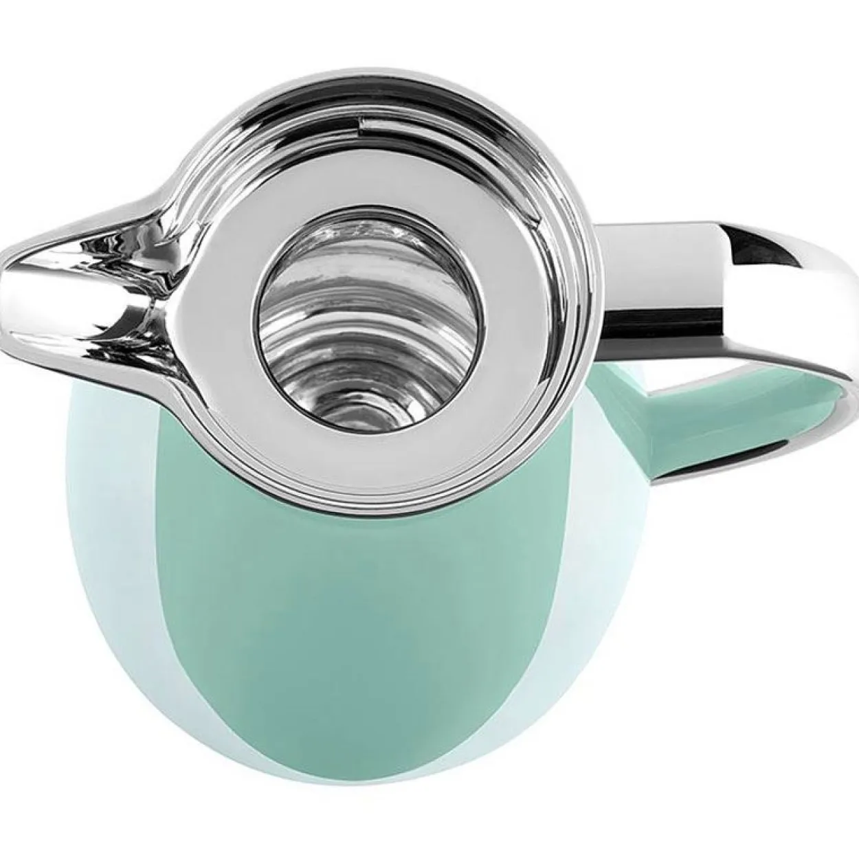 Emsa Campo Isolierkanne, 1 Liter (mint/edelstahl, QUICK TIP Verschluss)