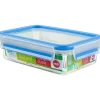 emsa Frischhaltedose CLIP & CLOSE, 0,80 Liter, transparent