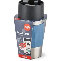 emsa Isolierbecher Travel Mug Compact blau 0,3 l