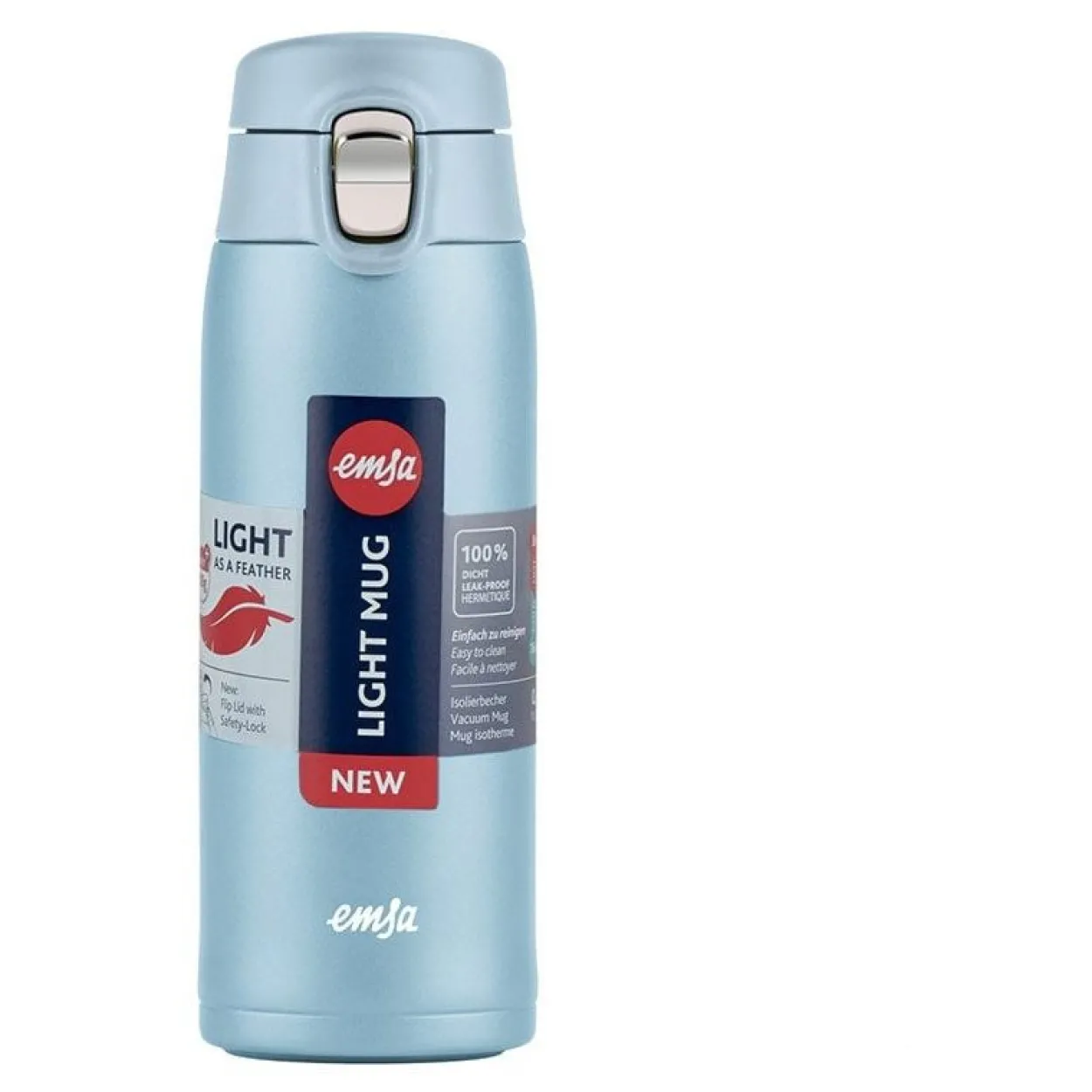 emsa Isolierflasche blau 0,4 l