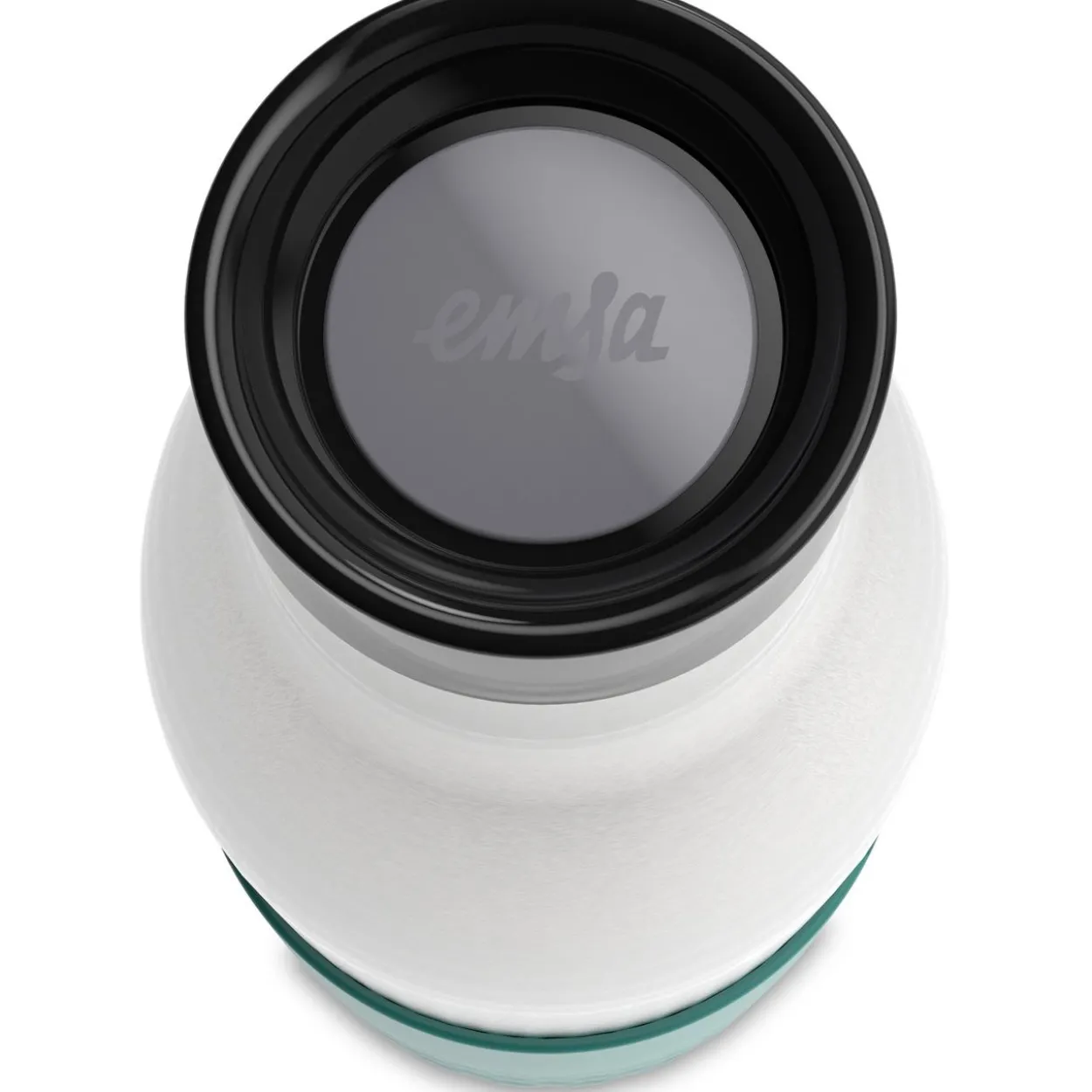 emsa Isolier-Trinkflasche Bludrop Sleeve grün 0,7 l