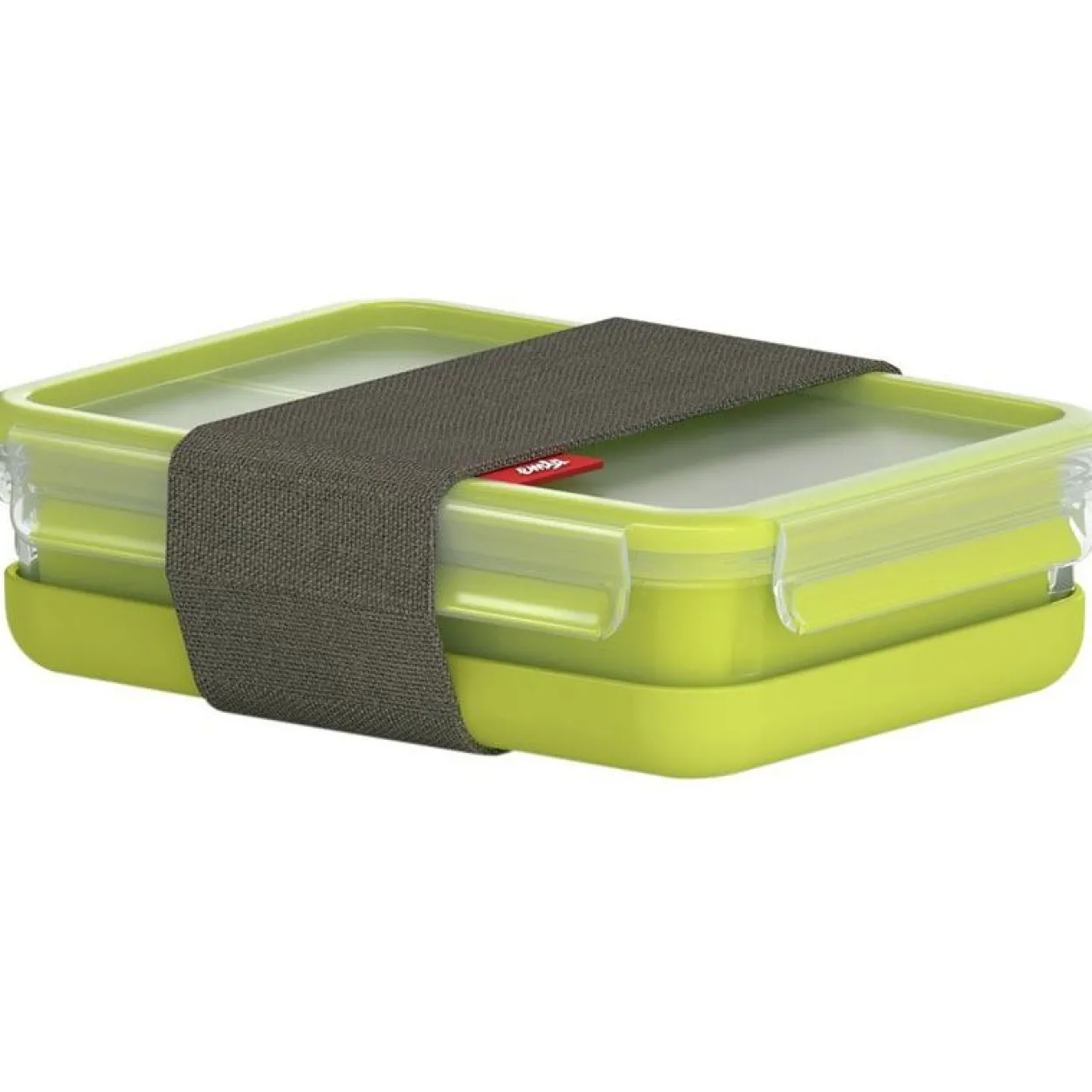 emsa Lunchbox CLIP & GO grün 1,2 l, 1 Set