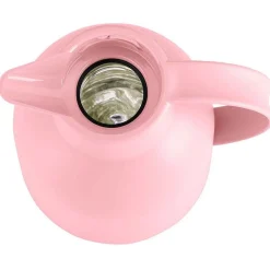 Emsa SAMBA Isolierkanne, 1 Liter (rosa, QUICK PRESS Verschluss)