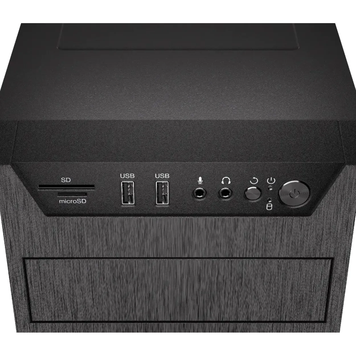 Endorfy Armis 100 Solid Midi Tower ohne Netzteil schwarz
