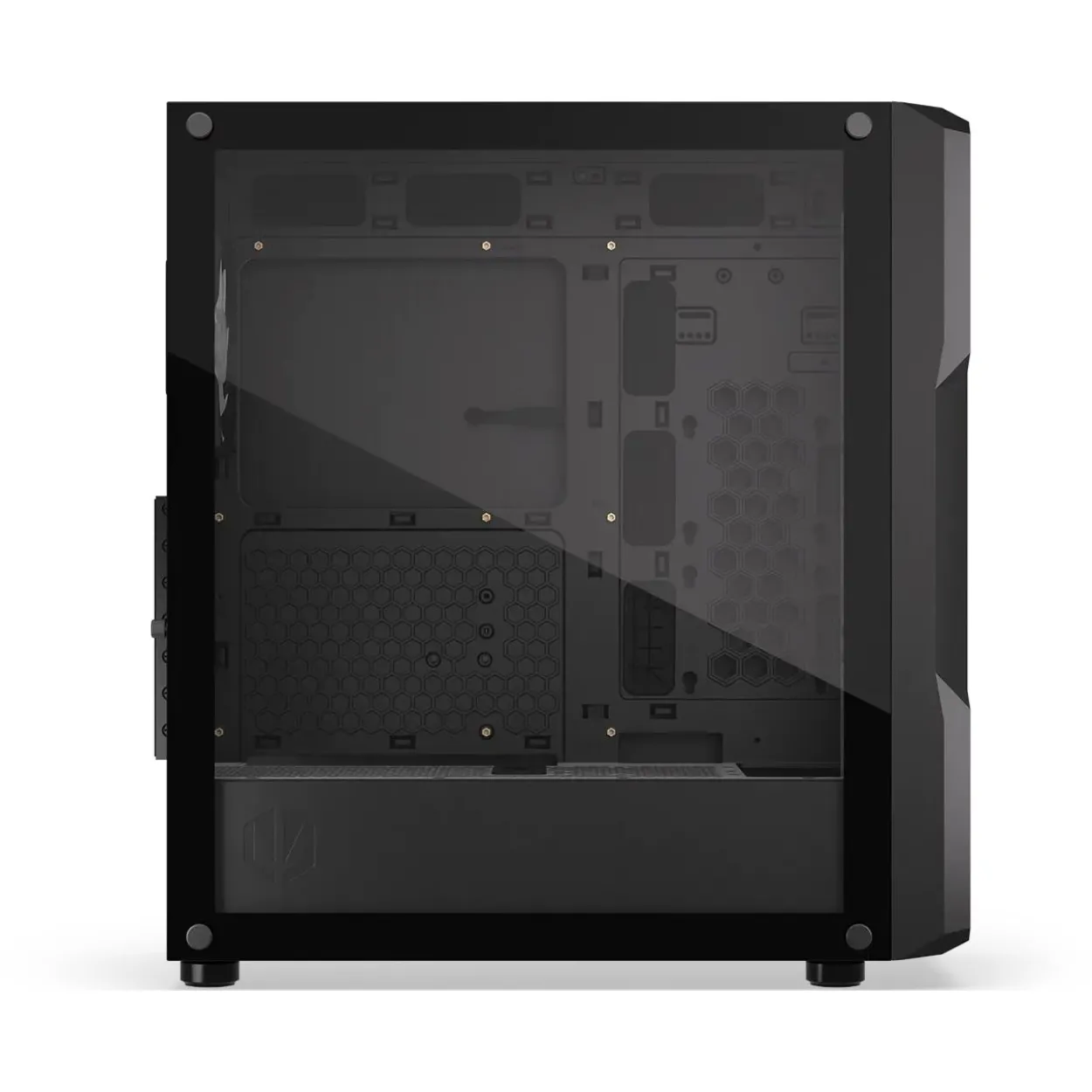 Endorfy Regnum 400 ARGB mit Sichtfenster Midi Tower ohne Netzteil schwarz