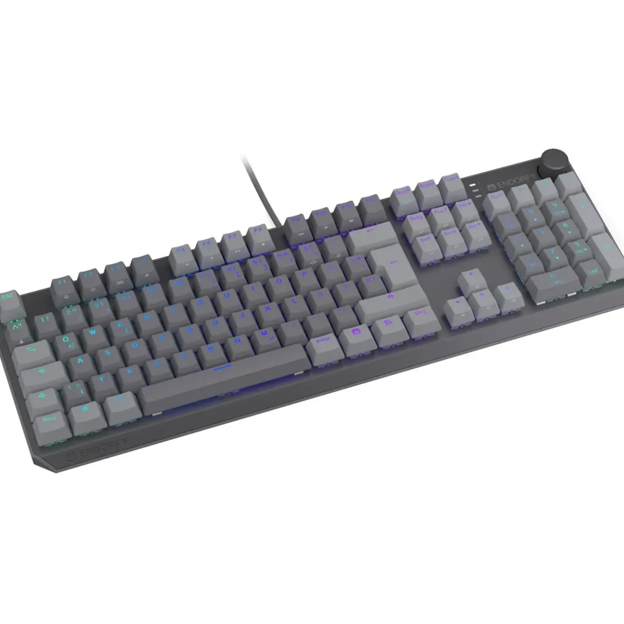 Endorfy Thock V2 Endorfy Red USB Deutsch grau (kabelgebunden)