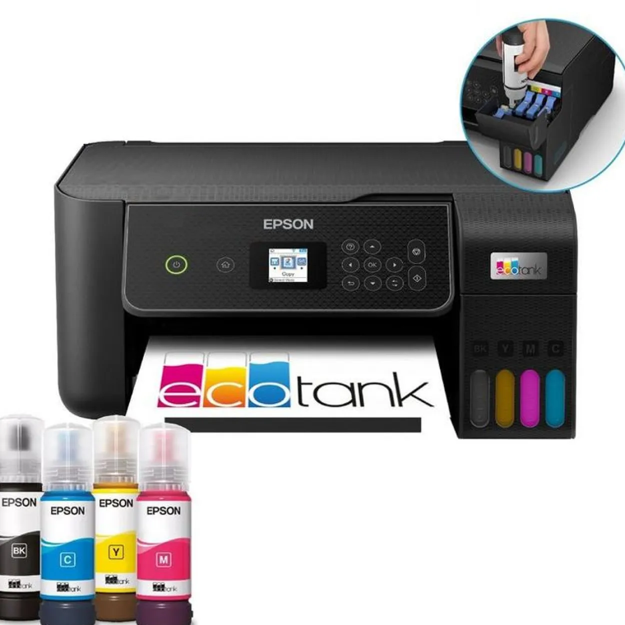 EPSON ECOTANK ET-2870 DIN A4, 3in1, 4 Farben, WiFi