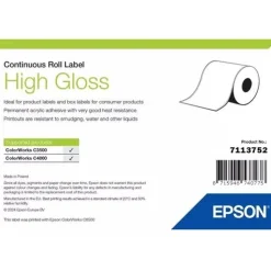 Epson HIGH GLOSS LABEL CONTINUOUS 7113752