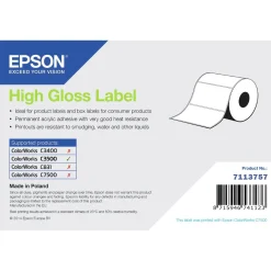 Epson HIGH GLOSS LABEL DIE-CUT ROLL 7113757