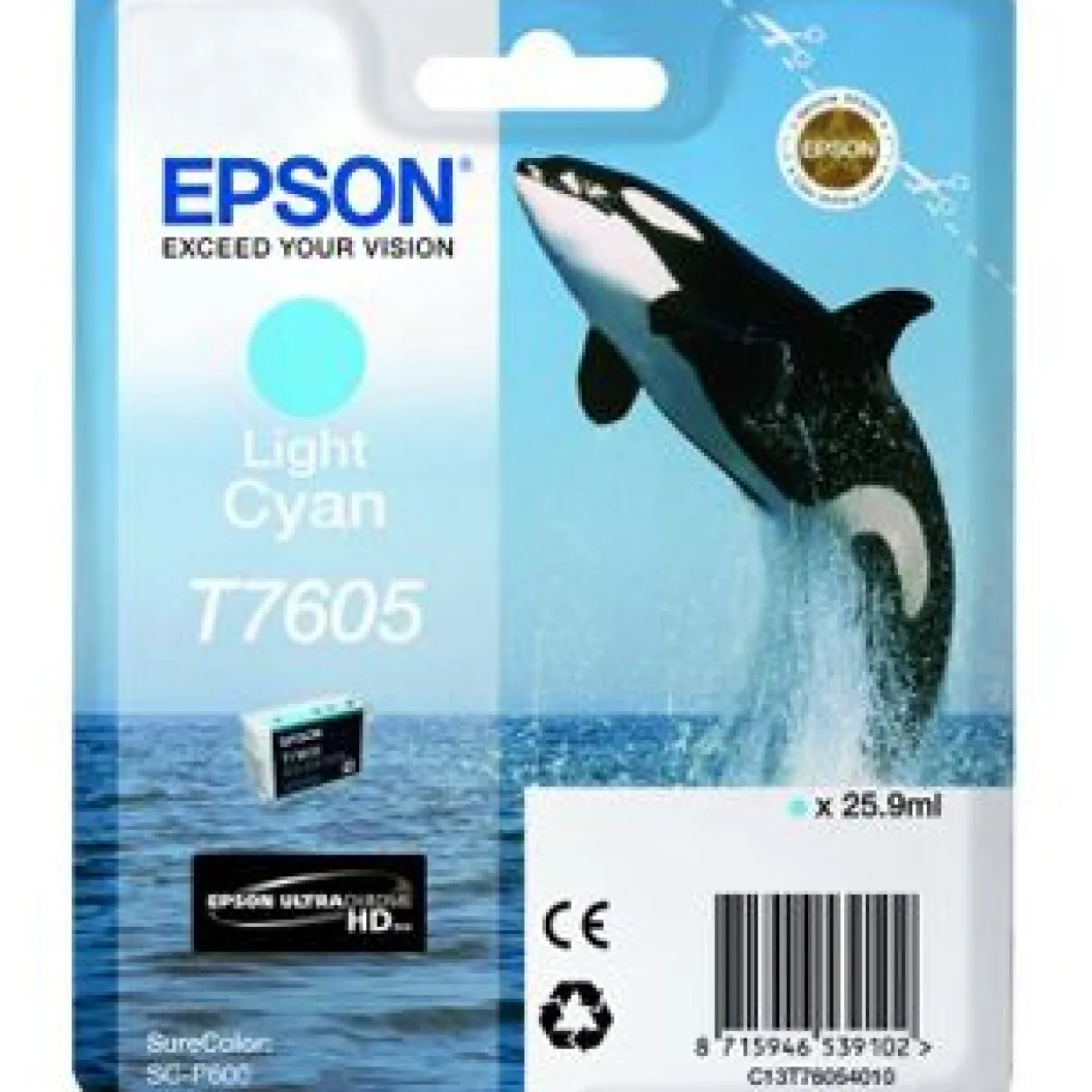 Epson T7605 hell cyan