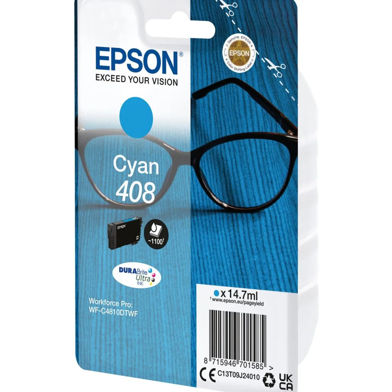 Epson Tinte cyan 14.7ml WFC4810x