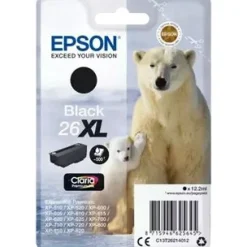 Epson Tinte 26 XL C13T26214012 schwarz