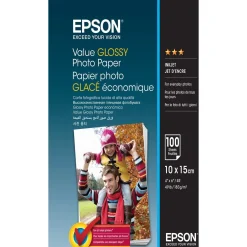 Epson VALUE GLOSSY PHOTO PAPER 100 Blatt