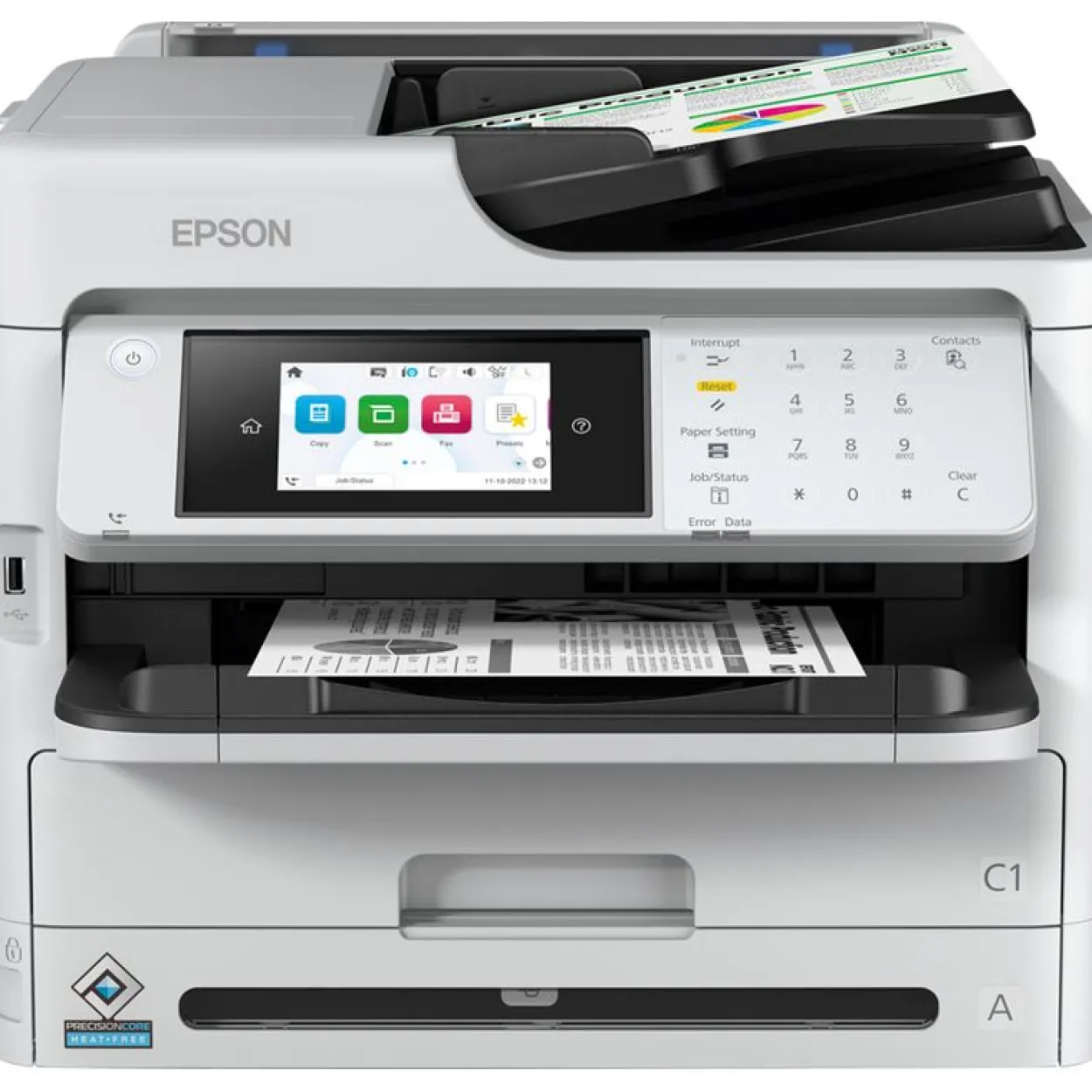 EPSON WorkForce Pro WF-M5899DWF DIN A4, 4in1, NUR bk!, PCL, PS3, ADF