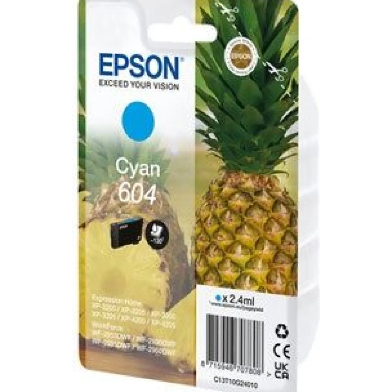 EPSON XP2200 TINTE CYAN 604 130Seiten
