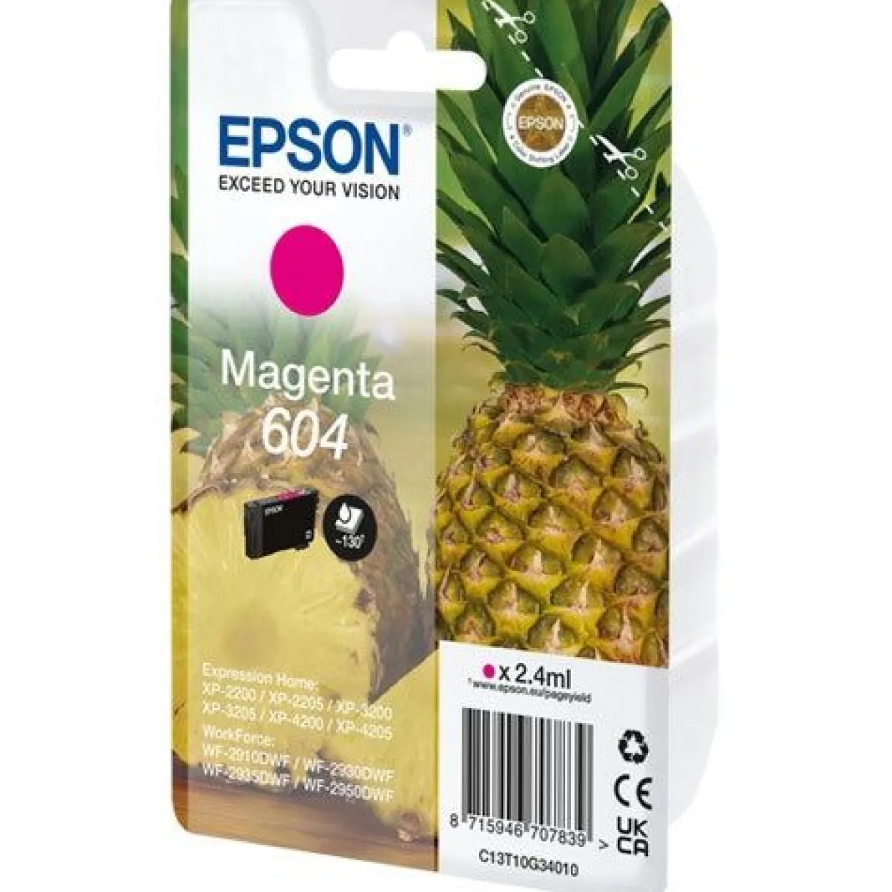 EPSON XP2200 TINTE MAG 604 130Seiten