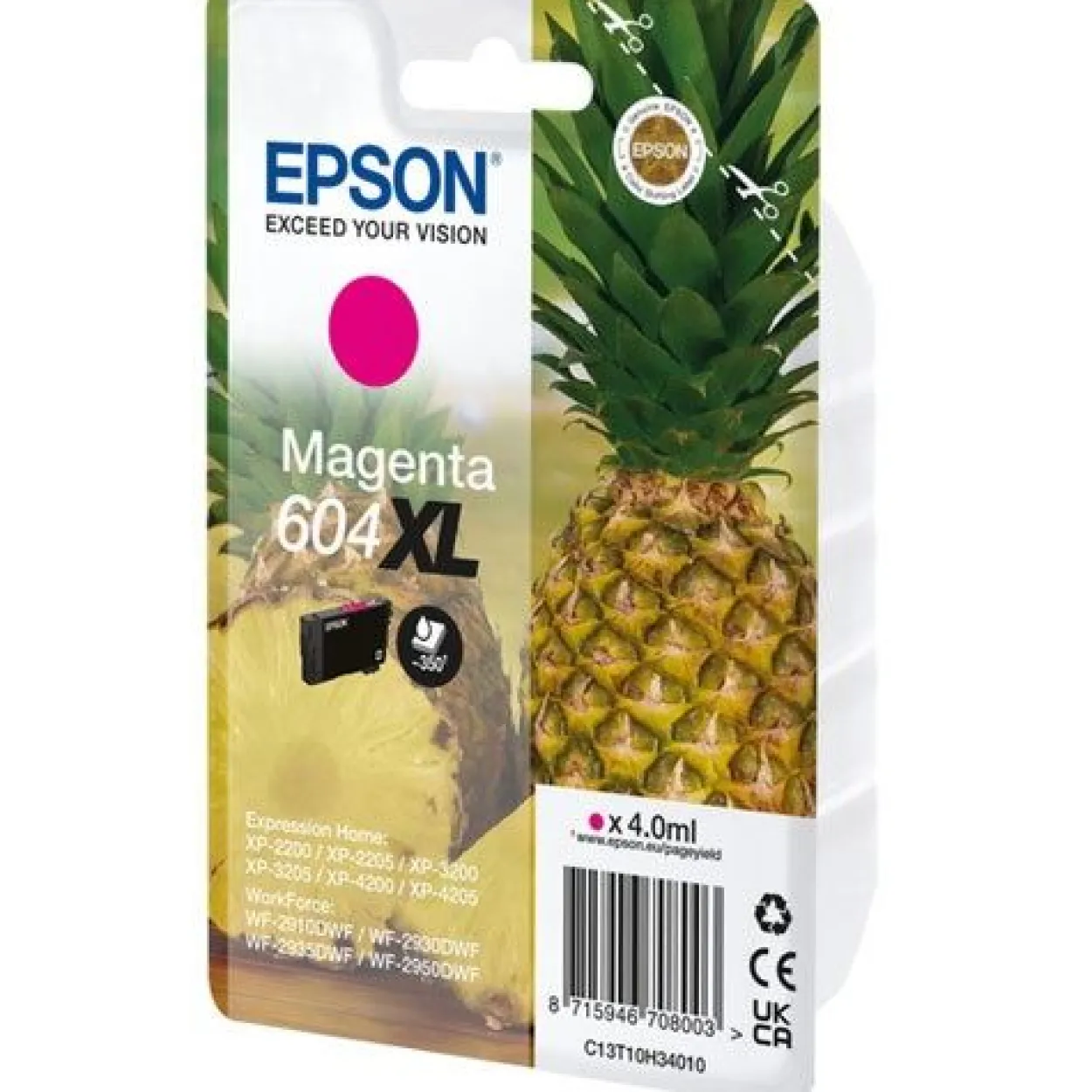 EPSON XP2200 TINTE MAG 604XL 350Seiten