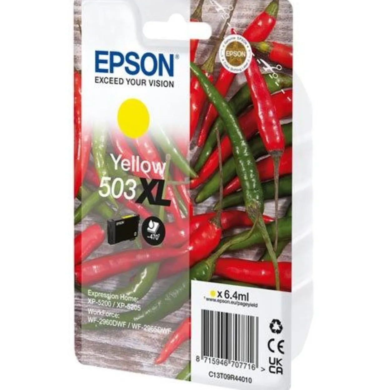 EPSON XP5200 TINTE YELLOW 503XL 470Seiten