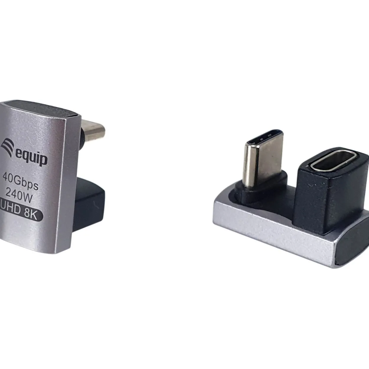 Equip Adapter USB 4.0 -> USB-C 40Gbps, 240W PD, 2er-Pack gr