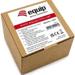 Equip Aufputzdose 2-Port Keystone ungeschirmt outdoor grau