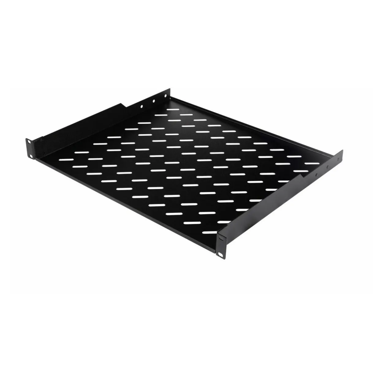 Equip Fachboden fest 19" für Serverschränke, 1U 60cm sw