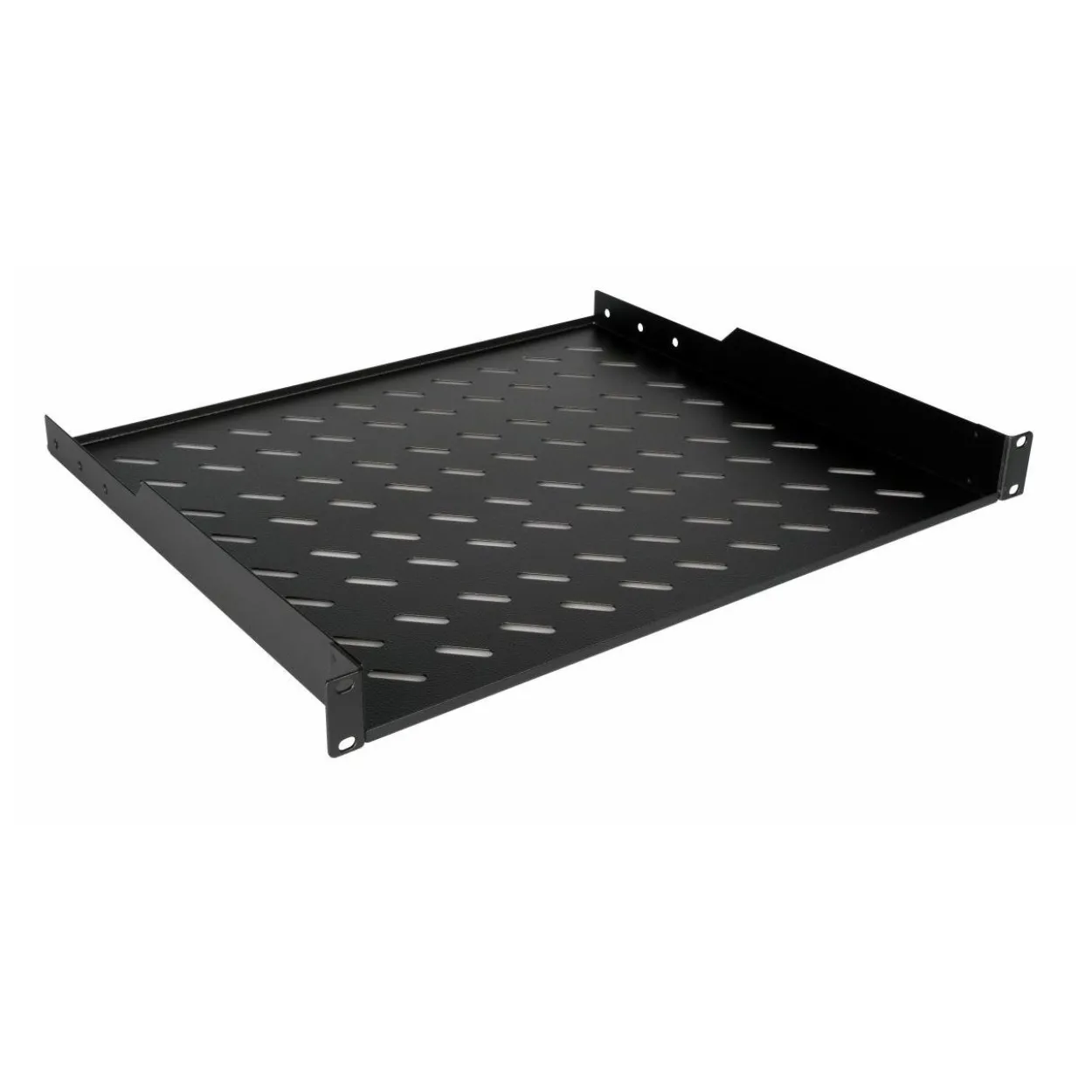 Equip Fachboden fest 19" für Serverschränke, 1U 60cm sw