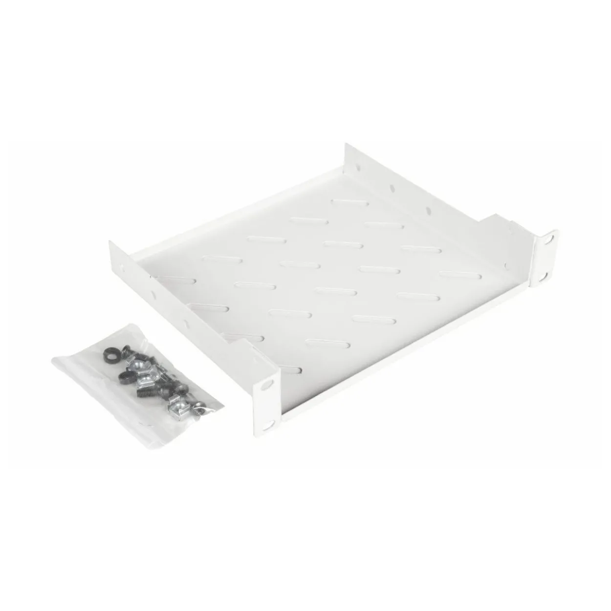 Equip Fachboden fest 10" für Serverschränke, 1U 20cm gr