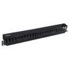 Equip 19" Kabelmanagement Panel Ausstattung 1U schwarz